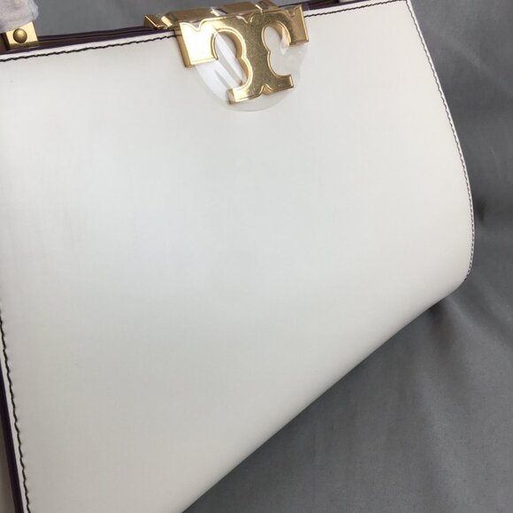 Tory Burch Eleanor Spazzolato Satchel Bag - Picture 11 of 15